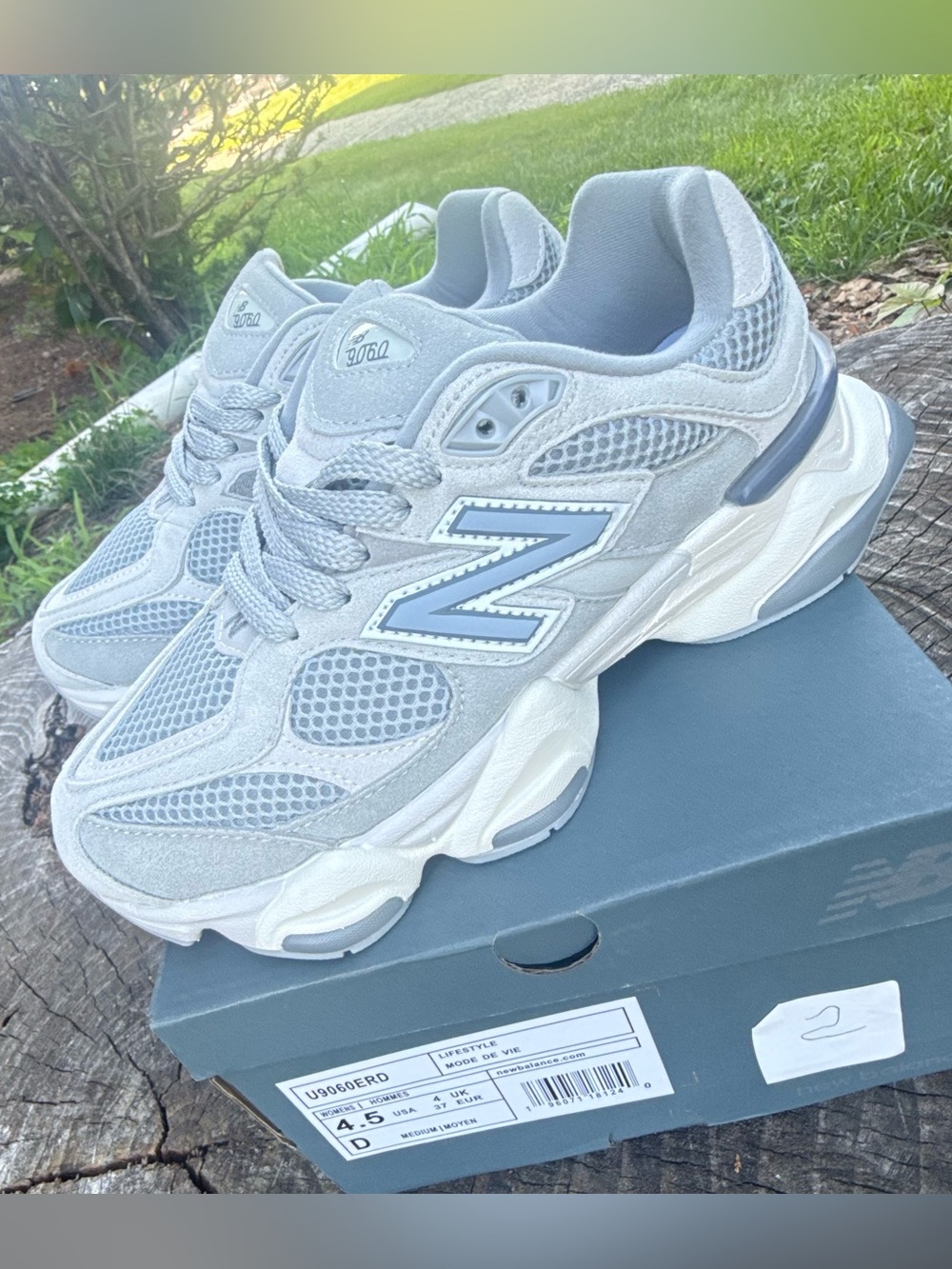 new balance 9060 women sneakers shoes size 4.5